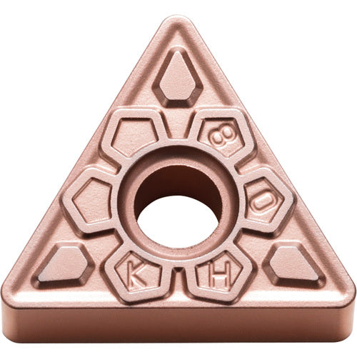 TNMG 334 KH CA315, 1/16″ Corner Radius, 3/16″ Thick, 3/8″ Inscribed Circle, TiCnulll2O3/Ti, Triangle, Turning Indexable Insert - Exact Industrial Supply
