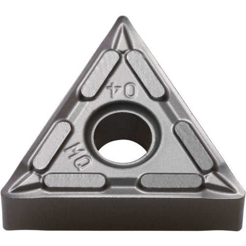 TNMG 332 MQ PR015S, 1/32″ Corner Radius, 3/16″ Thick, 3/8″ Inscribed Circle, MEGACOAT HARD, Triangle, Turning Indexable Insert - Exact Industrial Supply
