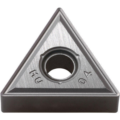 TNMG 331 MU PR015S, 1/64″ Corner Radius, 3/16″ Thick, 3/8″ Inscribed Circle, MEGACOAT HARD, Triangle, Turning Indexable Insert - Exact Industrial Supply