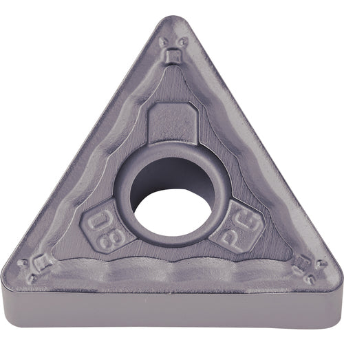 TNMG 333 PG PR1535, 3/64″ Corner Radius, 3/16″ Thick, 3/8″ Inscribed Circle, MEGACOAT NANO, Triangle, Turning Indexable Insert - Exact Industrial Supply