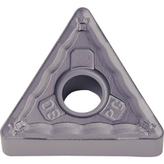 TNMG 333 PG PR1535, 3/64″ Corner Radius, 3/16″ Thick, 3/8″ Inscribed Circle, MEGACOAT NANO, Triangle, Turning Indexable Insert - Exact Industrial Supply