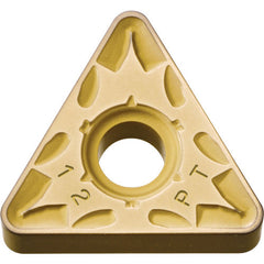 TNMG 332 PT CA5525, 1/32″ Corner Radius, 3/16″ Thick, 3/8″ Inscribed Circle, TiCnulll2O3/TiN, Triangle, Turning Indexable Insert - Exact Industrial Supply