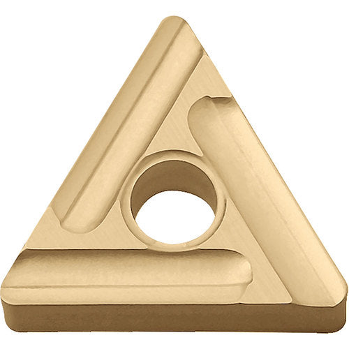 TNMG 332 ST CA5525, 1/32″ Corner Radius, 3/16″ Thick, 3/8″ Inscribed Circle, TiCnulll2O3/TiN, Triangle, Turning Indexable Insert - Exact Industrial Supply