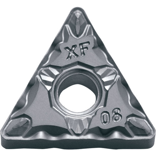 TNMG 332 XF PV710, 1/32″ Corner Radius, 3/16″ Thick, 3/8″ Inscribed Circle, TiCN (MEGACOAT NANO), Triangle, Turning Indexable Insert - Exact Industrial Supply