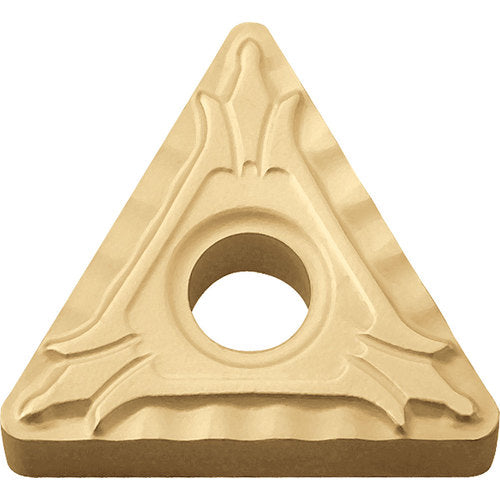 TNMG 331 XP PV90, 1/64″ Corner Radius, 3/16″ Thick, 3/8″ Inscribed Circle, TiN, 60 Degree Triangle, Turning Indexable Insert
