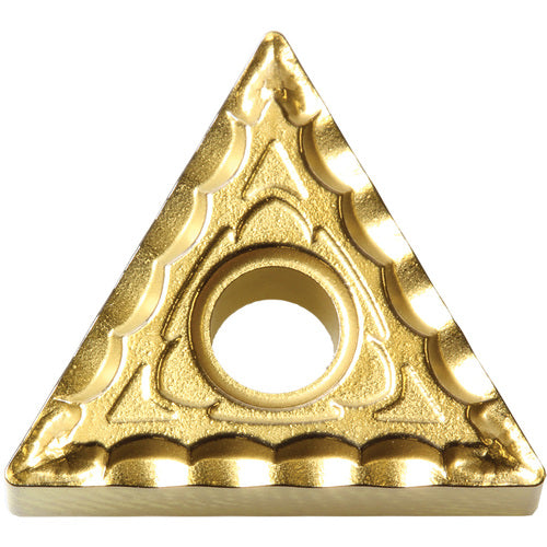 TNMG 332 XQ CCX, 1/32″ Corner Radius, 3/16″ Thick, 3/8″ Inscribed Circle,  TiCl2O3/Tin, 60 Degree Triangle, Turning Indexable Insert
