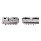 Hard Master Jaws for Scroll Chuck 8" 2-Jaw 2 Pc Set - Americas Industrial Supply