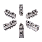 Hard Master Jaws for Scroll Chuck 6" 6-Jaw 6 Pc Set - Americas Industrial Supply