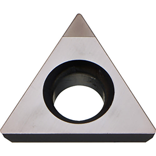 TPGB 2205 KBN510, 0.008″ Corner Radius, 1/8″ Thick, 1/4″ Inscribed Circle, 60 Degree Triangle, Turning Indexable Insert