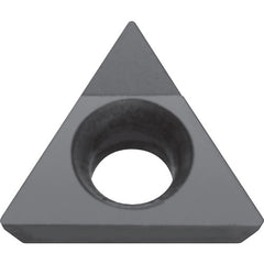 TPGB 2202 KPD001, 0.004″ Corner Radius, 1/8″ Thick, 1/4″ Inscribed Circle, 60 Degree Triangle, Turning Indexable Insert