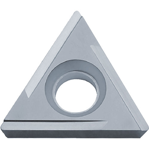TPGH 221 Hard Steel KW10, 1/64″ Corner Radius, 1/8″ Thick, 1/4″ Inscribed Circle, WC/Co, Triangle, Turning Indexable Insert - Exact Industrial Supply