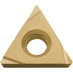 TPGH 222 PV730, 1/32″ Corner Radius, 1/8″ Thick, 1/4″ Inscribed Circle, TiAlN/TiN, 60 Degree Triangle, Turning Indexable Insert