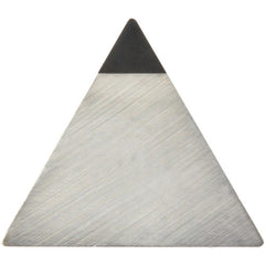 TPG 221 KPD010, 1/64″ Corner Radius, 1/8″ Thick, 1/4″ Inscribed Circle, 60 Degree Triangle, Turning Indexable Insert