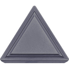 TPMR 322 PV7005, 1/32″ Corner Radius, 1/8″ Thick, 3/8″ Inscribed Circle, TiC/TiN (MEGACOAT), 60 Degree Triangle, Turning Indexable Insert