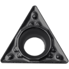 TPMT 321 HQ CA4515, 1/64″ Corner Radius, 1/8″ Thick, 3/8″ Inscribed Circle, TiCl2O3, 60 Degree Triangle, Turning Indexable Insert