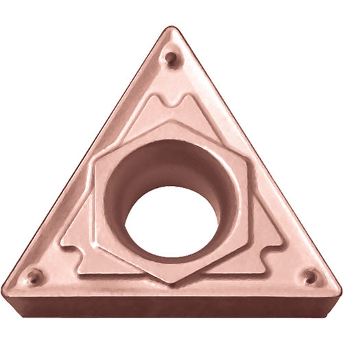 TPMT 222 HQ CA310, 1/32″ Corner Radius, 1/8″ Thick, 1/4″ Inscribed Circle, TiCnulll2O3/Ti, Triangle, Turning Indexable Insert - Exact Industrial Supply