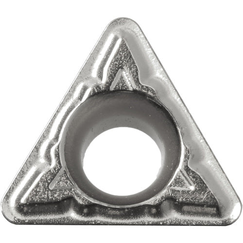 TPMT 321 XQ TN610, 1/64″ Corner Radius, 1/8″ Thick, 3/8″ Inscribed Circle, TiCN, Triangle, Turning Indexable Insert - Exact Industrial Supply