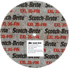 Scotch-Brite SST Unitized Wheel ST-UM 7S Fine 8″ × 1/4″ x .625″