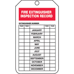 Fire Extinguisher Tag, To Use Fire Extinguisher..., 25/Pk, Cardstock - Americas Industrial Supply