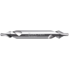 ‎BS5 3/16″ × 2-1/2″ OAL 60 Degree HSS Form A Center Drill Bright - Americas Industrial Supply