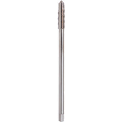 ‎2041 3/8-16 × 6″ OAL 3 Flute H3 Spiral Pointed Plug Tap - Small Shank - Exact Industrial Supply