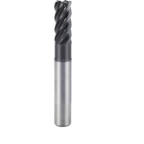 1/8″ × 1/8″ × 5/32″ × 3″ 5 Flute Square End Carbide End Mill-Plain Shank - Y-Coating