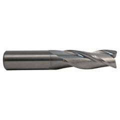 1/4 TuffCut GP 3 Fl Std. Lgth. TiN Coated Center Cutting End Mill - Americas Industrial Supply