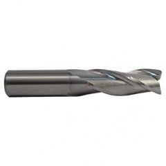 1 TuffCut Std. Length Center Cutting 3 Fl End Mill TiCN Coated - Americas Industrial Supply