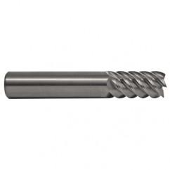 11mm TuffCut SS 6 Fl High Helix TiN Coated Non-Center Cutting End Mill - Americas Industrial Supply