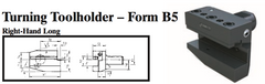 VDI Turning Toolholder - Form B5 (Right-Hand Long) - Part #: CNC86 25.6032 - Americas Industrial Supply