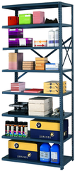 36 x 12 x 85'' (8 Shelves) - Open Style Add-On Shelving Unit - Americas Industrial Supply