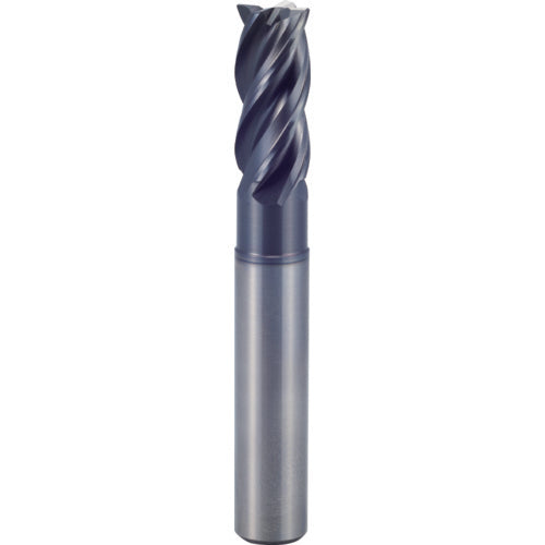 1/2″ × 1/2″ × 5/8″ × 5″ 4 Flute Square End Carbide End Mill-Plain Shank - Y-Coating