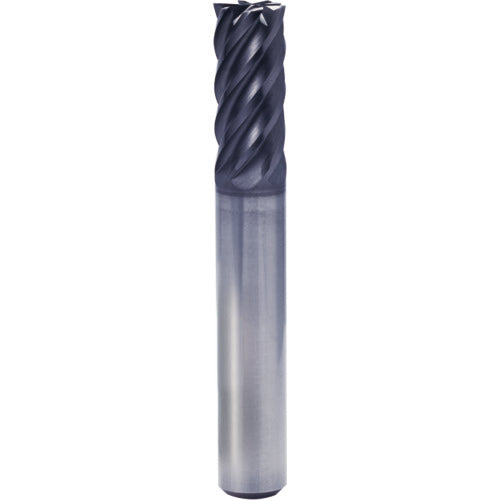 3/4″ × 3/4″ × 1 7/8″ × 5″ 6 Flute Square End Carbide End Mill-Plain Shank - Y-Coating - Exact Industrial Supply