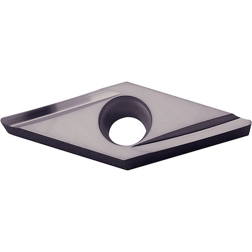 VBGT 332 M-Y PR1225, 1/32″ Corner Radius, 3/16″ Thick, 3/8″ Inscribed Circle, MEGACOAT, Diamond, Turning Indexable Insert - Exact Industrial Supply