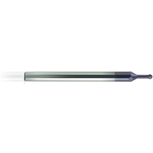 ‎1/8″ Dia. × 1/8″ Shank × 0.594″ DOC × 1-1/2 OAL, Carbide nACo, 4 Flute, Ballnose End Mill