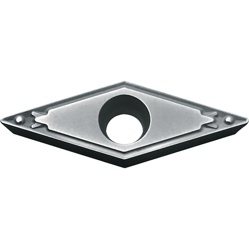 VBMT 332 HQ TN620, 1/32″ Corner Radius, 3/16″ Thick, 3/8″ Inscribed Circle, TiCN, Diamond, Turning Indexable Insert