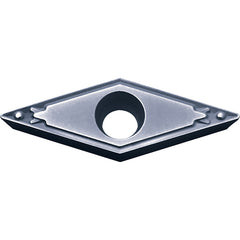 VBMT 221 HQ PV7010, 1/64″ Corner Radius, 1/8″ Thick, 1/4″ Inscribed Circle, TiCN (MEGACOAT), Diamond, Turning Indexable Insert - Exact Industrial Supply