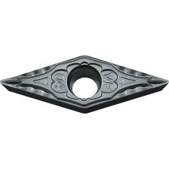 VBMT 331 VF TN610, 1/64″ Corner Radius, 3/16″ Thick, 3/8″ Inscribed Circle, TiCN, Diamond, Turning Indexable Insert - Exact Industrial Supply