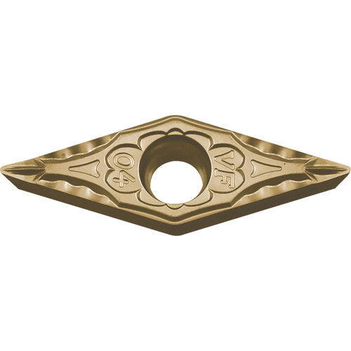 VBMT 332 VF CA5525, 1/32″ Corner Radius, 3/16″ Thick, 3/8″ Inscribed Circle, TiCnulll2O3/TiN, Diamond, Turning Indexable Insert