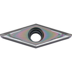 VCGT 331 AP PDL010, 1/64″ Corner Radius, 3/16″ Thick, 3/8″ Inscribed Circle, C, 35 Degree Diamond, Turning Indexable Insert