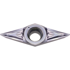 VCGT 2202 SKS PR1535, 0.004″ Corner Radius, 1/8″ Thick, 1/4″ Inscribed Circle, MEGACOAT NANO, 35 Degree Diamond, Turning Indexable Insert