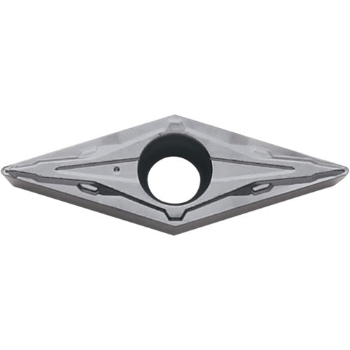 VCMT 331 PP TN620, 1/64″ Corner Radius, 3/16″ Thick, 3/8″ Inscribed Circle, TiCN, Diamond, Turning Indexable Insert