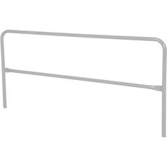 Steel Pipe Safety Railing 120″ Length Silver