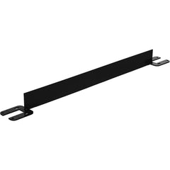Toeboard For Pipe Safety Railing 24″ Black