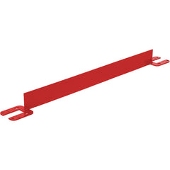 Toeboard For Pipe Safety Railing 24″ Red