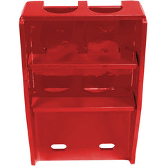 Red Vertical-Mount Handrail Sockets