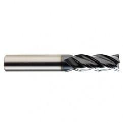 5/16 x 5/16 x 13/16 x 2-1/2 4Fl .015 C/R Carbide End Mill - TiALN - Americas Industrial Supply