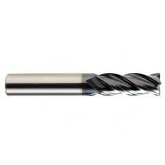 1/2 x 1/2 x 1-1/4 x 3-1/2 4Fl .030 C/R Carbide End Mill - TiALN - Americas Industrial Supply