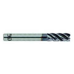 5/8 x 5/8 x 1-1/4 x 3-1/2 5Fl .060 C/R Carbide End Mill - TiALN - Americas Industrial Supply