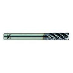 3/8 x 3/8 x 1/2 x 2 5Fl  Square Carbide End Mill - TiALN - Americas Industrial Supply